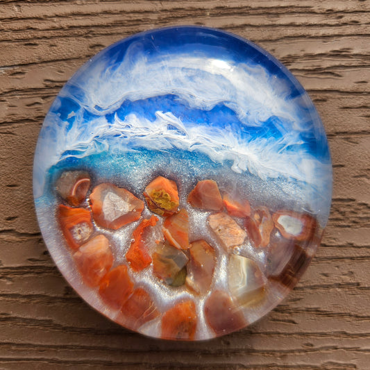 002 Agate Waves - Rock Garden