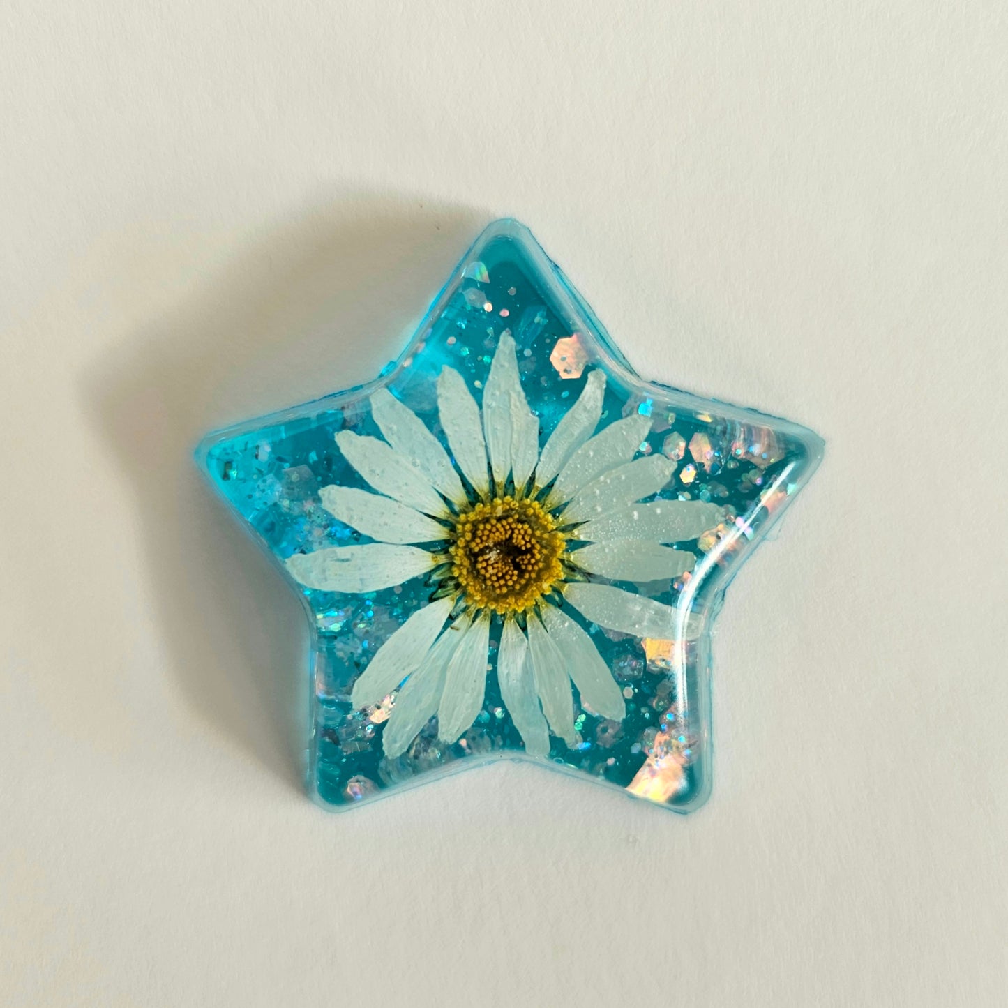 Sky Blue Daisy Star